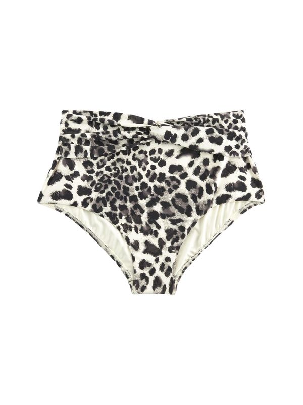 Next Next Bikini donji dio  siva / crna / prljavo bijela