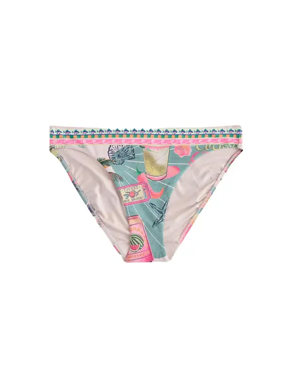 Next Next Bikini donji dio  tamno plava / narančasto žuta / menta / roza