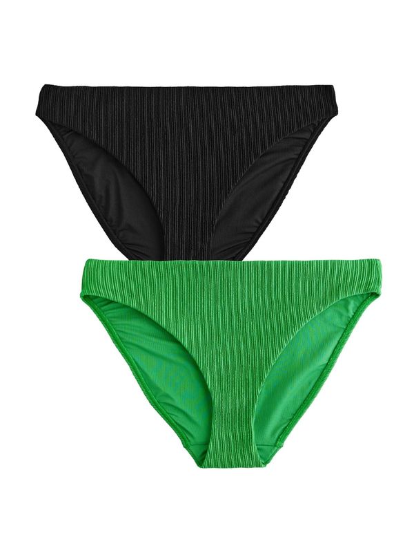 Next Next Bikini donji dio  zelena / crna