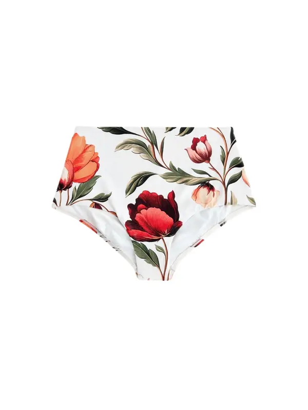 Next Next Bikini donji dio  zelena / narančasta / crvena / bijela