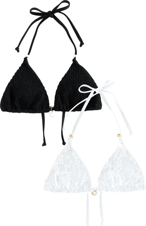 Next Next Bikini gornji dio  crna / bijela