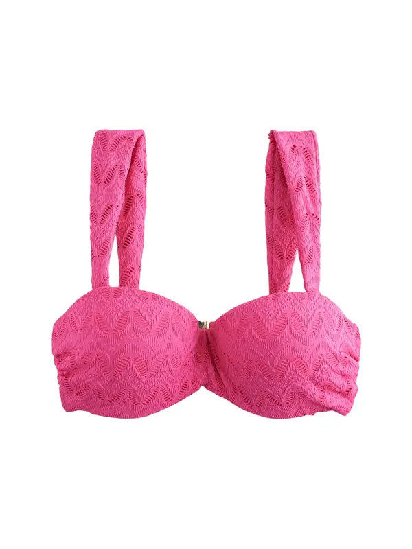 Next Next Bikini gornji dio 'Kew Collection'  roza