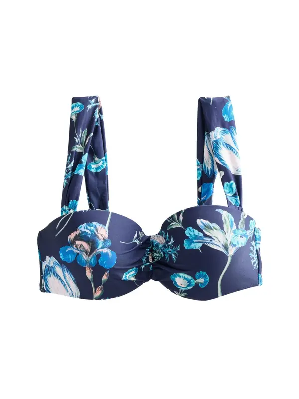 Next Next Bikini gornji dio  mornarsko plava / azur / puder roza / bijela