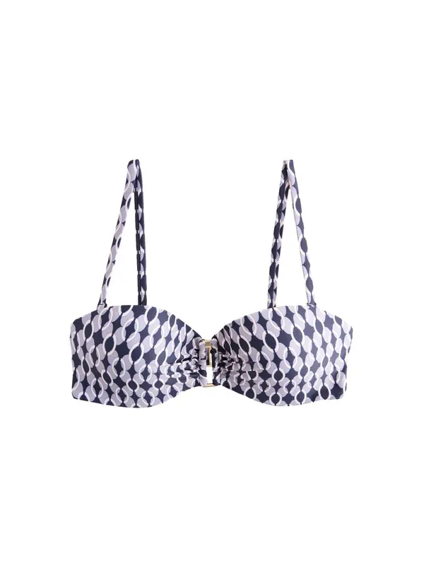 Next Next Bikini gornji dio  mornarsko plava / lila / bijela