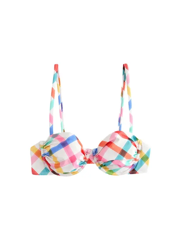 Next Next Bikini gornji dio  plava / svijetloroza / crvena / bijela