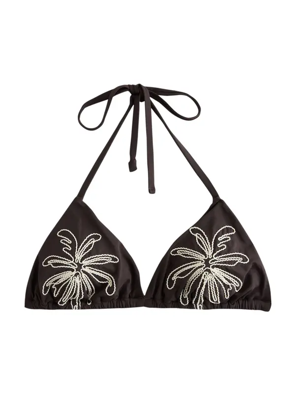 Next Next Bikini gornji dio  šampanjac / čokolada