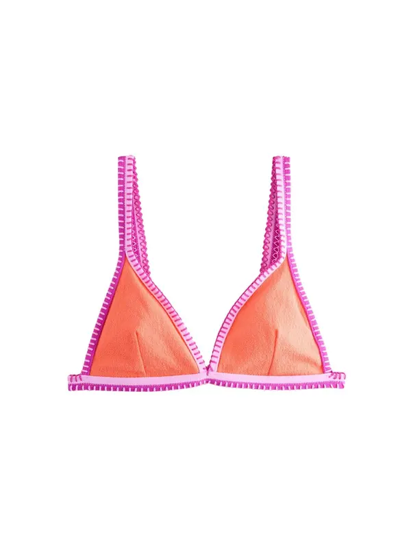 Next Next Bikini gornji dio  tamno narančasta / roza / svijetloroza