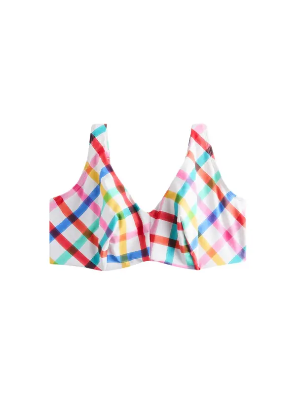 Next Next Bikini gornji dio 'Ultimate Support'  žuta / roza / trešnja crvena / bijela
