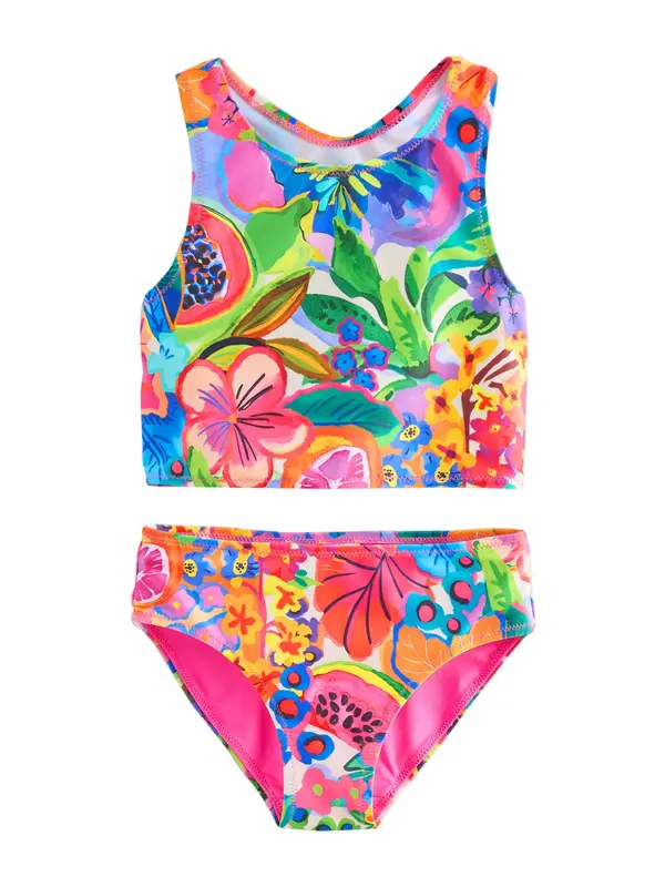 Next Next Bikini  narančasto žuta / zelena / roza / roza