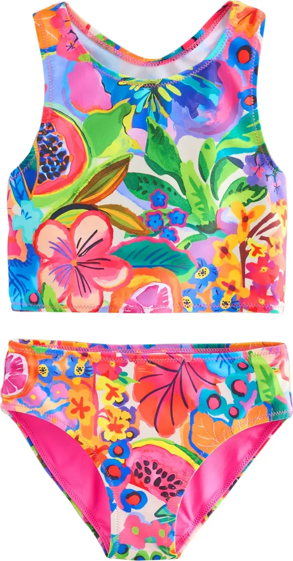 Next Next Bikini  narančasto žuta / zelena / roza / roza