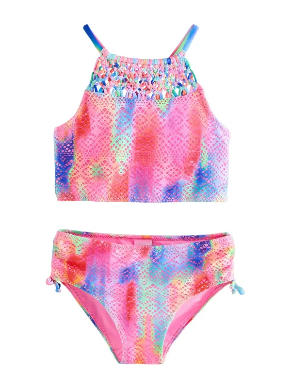 Next Next Bikini  plava / akvamarin / fuksija
