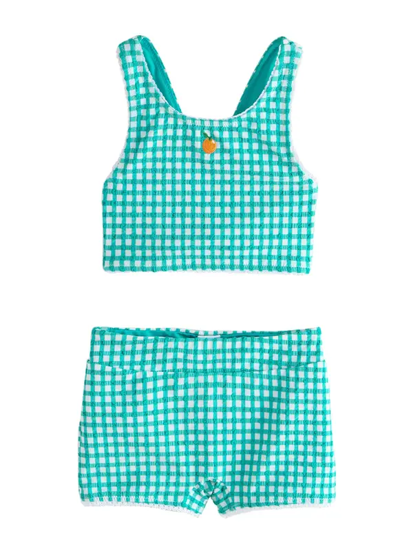 Next Next Bikini  tirkiz / zelena / narančasta / bijela