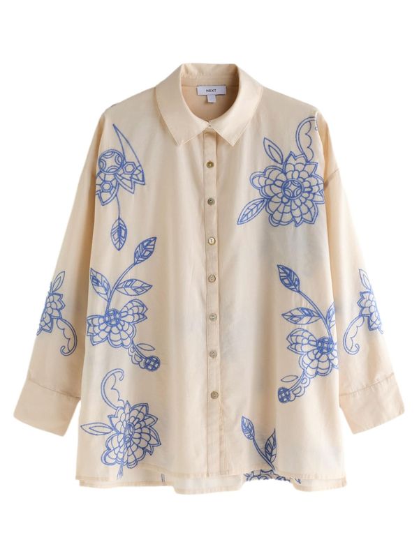 Next Next Bluza  boja pijeska / plava