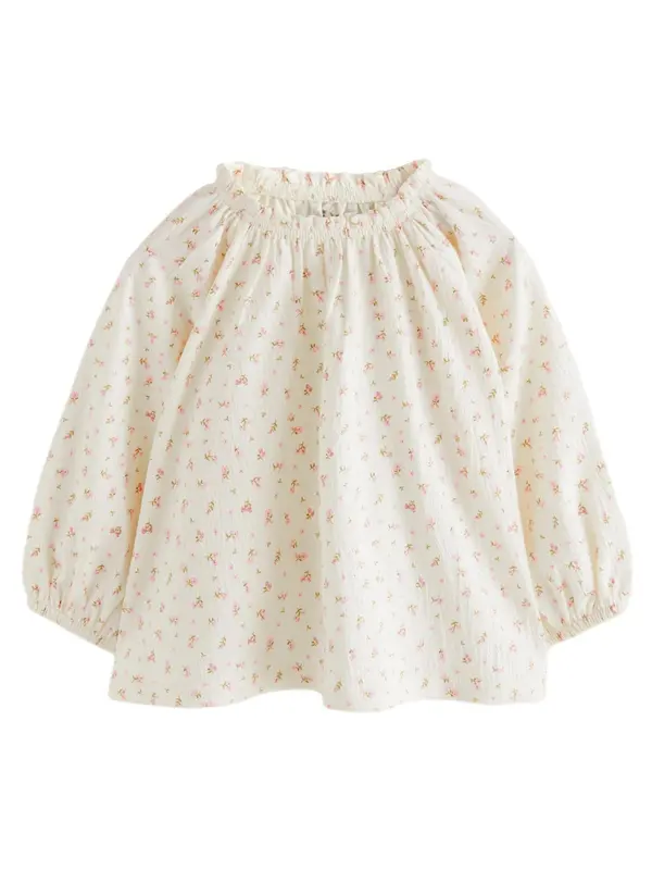 Next Next Bluza  boja pijeska / zelena / roza
