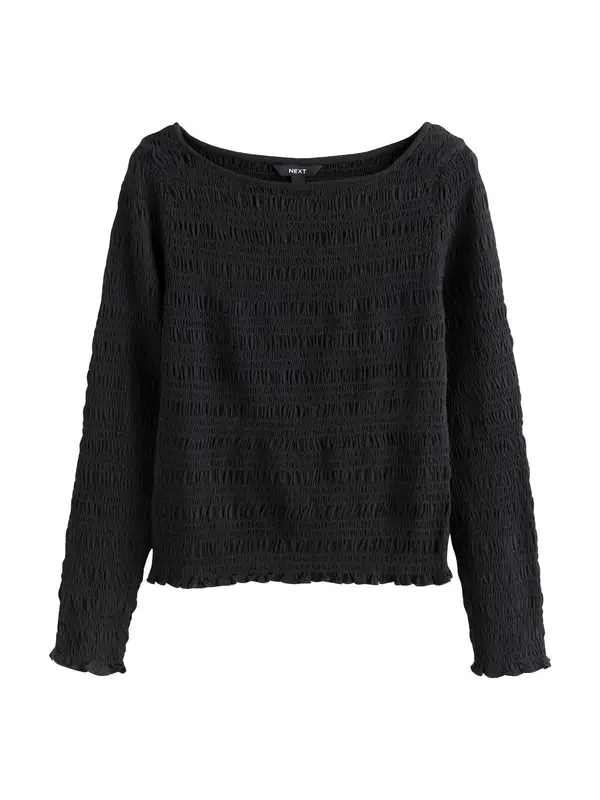 Next Next Bluza  crna