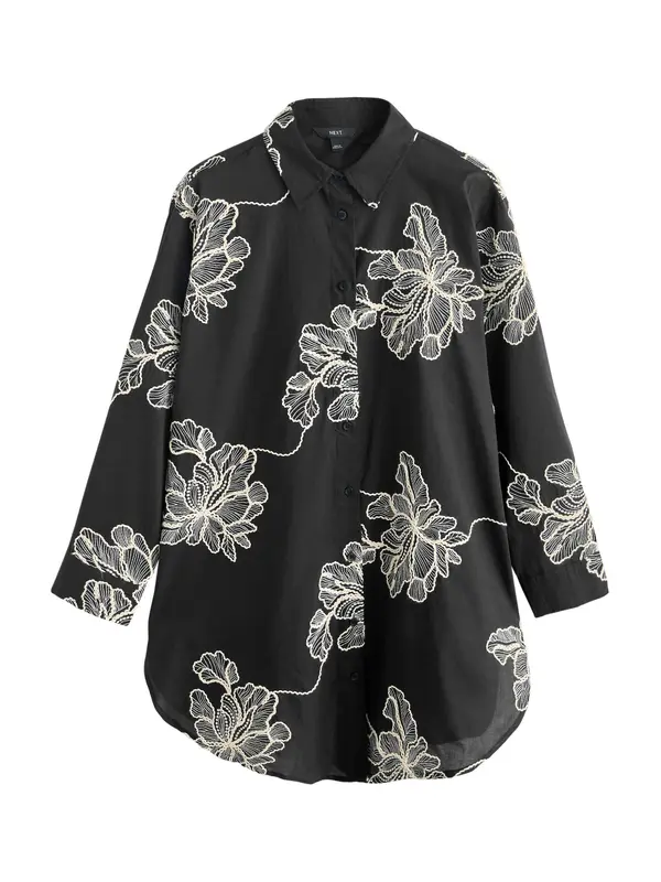 Next Next Bluza  crna / bijela