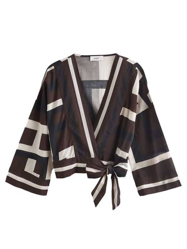 Next Next Bluza  crna / bijela