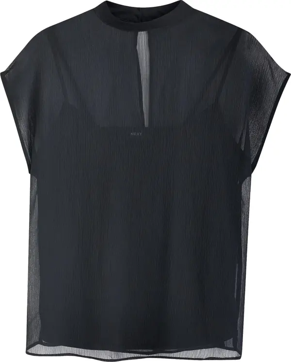 Next Next Bluza  crna