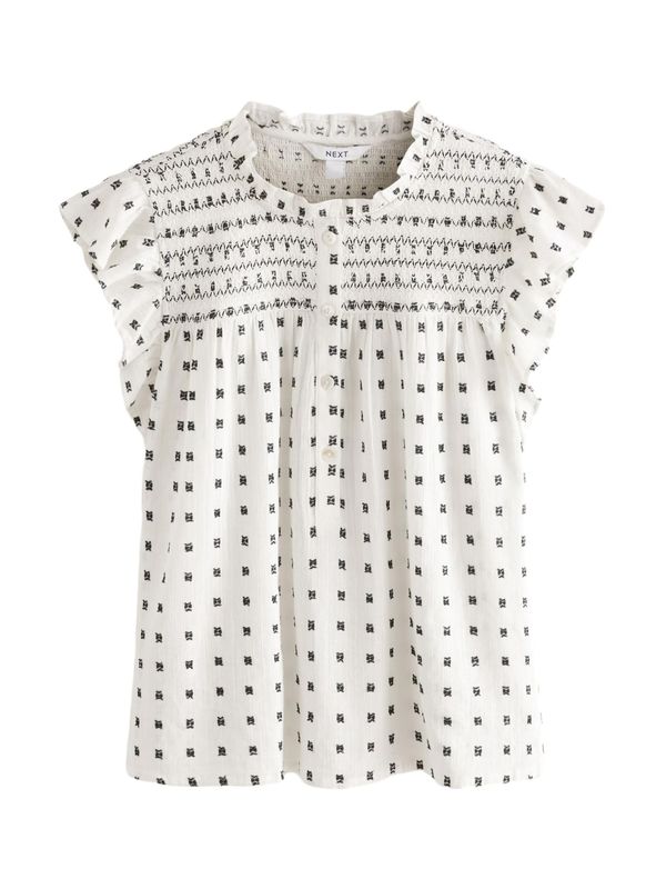 Next Next Bluza  ecru/prljavo bijela / crna