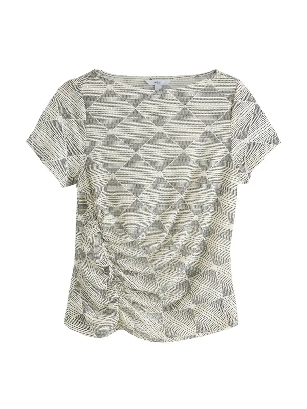 Next Next Bluza  ecru/prljavo bijela / svijetlozelena