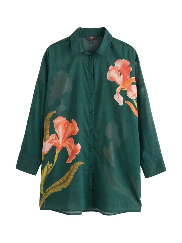 Next Next Bluza  kivi zelena / tamno zelena / koraljna / losos