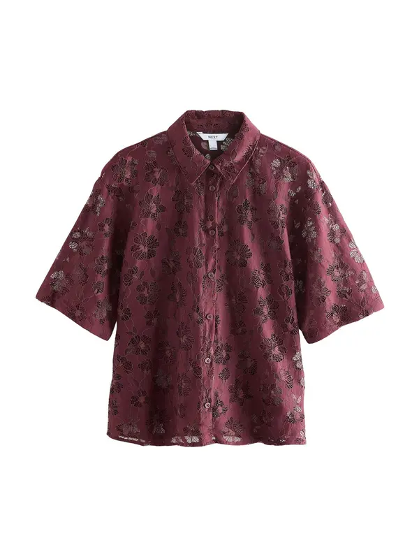 Next Next Bluza  ljubičasto crvena