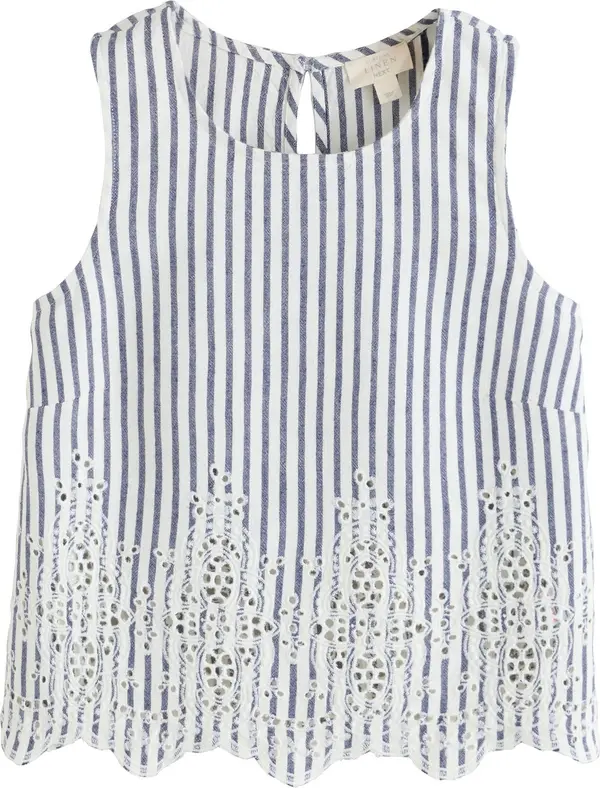 Next Next Bluza  plava / bijela