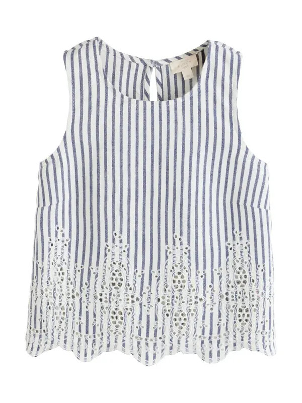 Next Next Bluza  plava / bijela