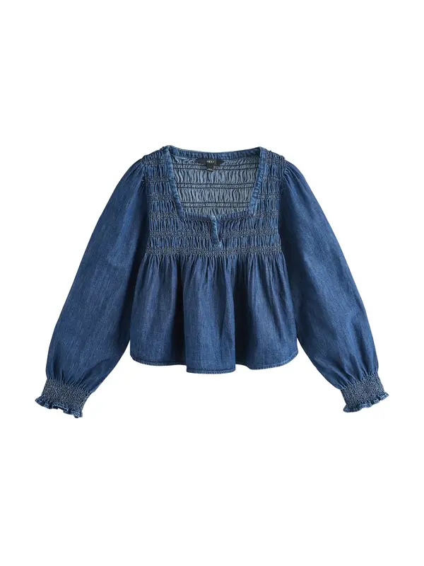 Next Next Bluza  plavi traper