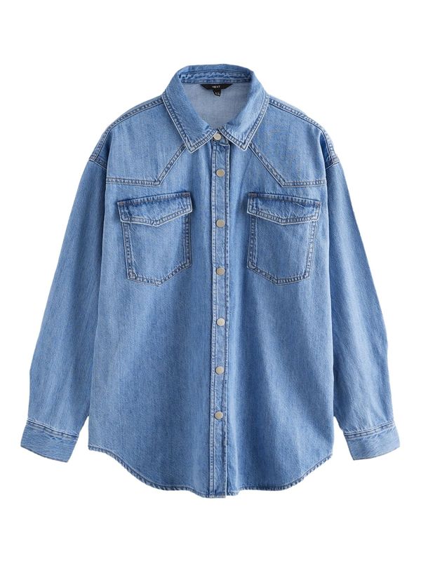 Next Next Bluza  plavi traper