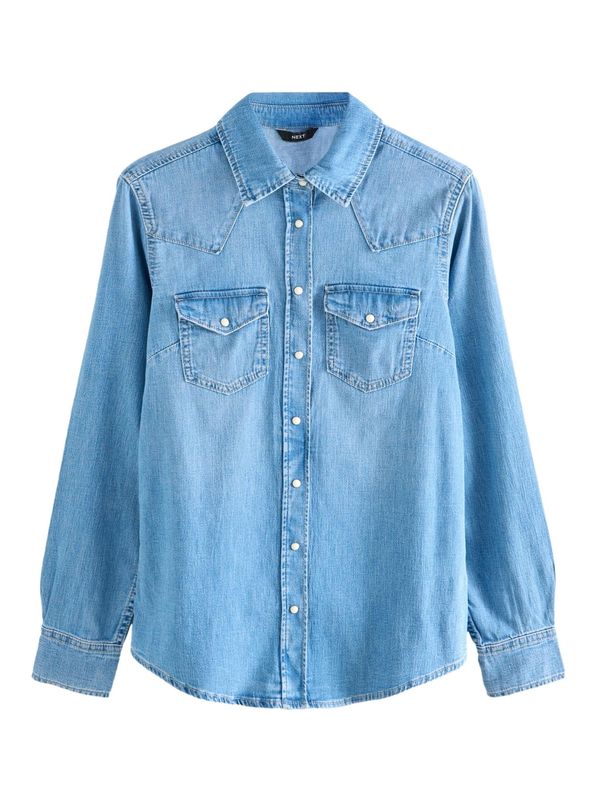 Next Next Bluza  plavi traper
