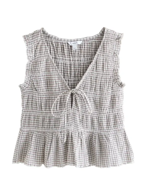 Next Next Bluza  siva / bijela