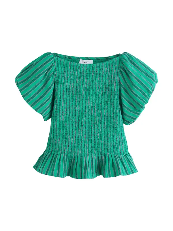 Next Next Bluza  smaragdno zelena / tamno zelena / roza