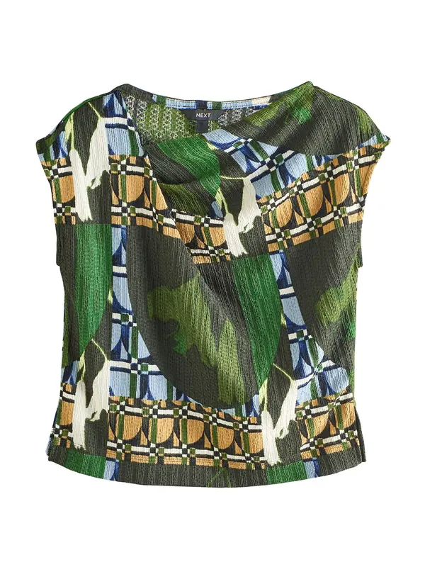 Next Next Bluza  svijetloplava / tamno zelena / crna / bijela