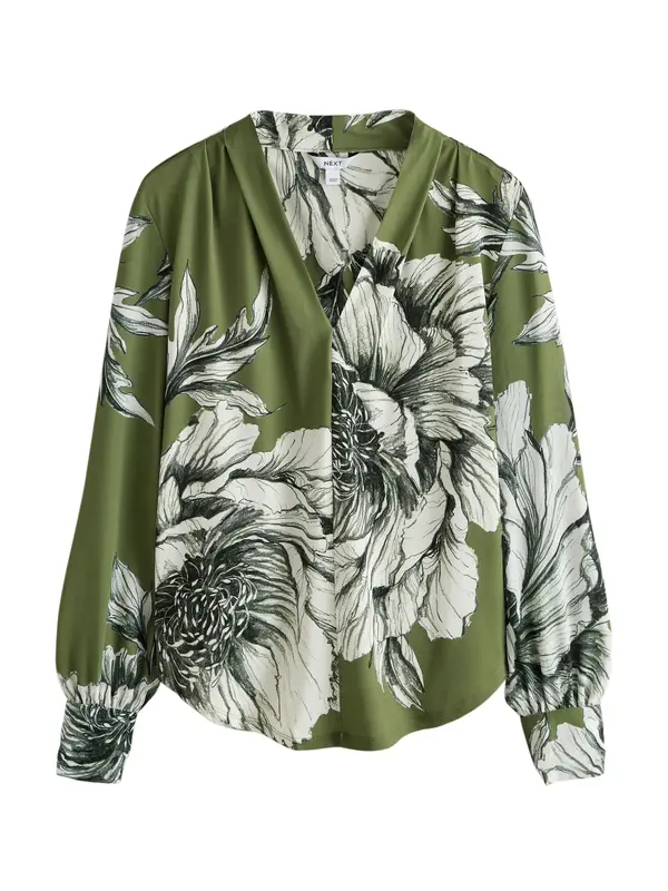 Next Next Bluza  zelena / kraljevski zelena / bijela