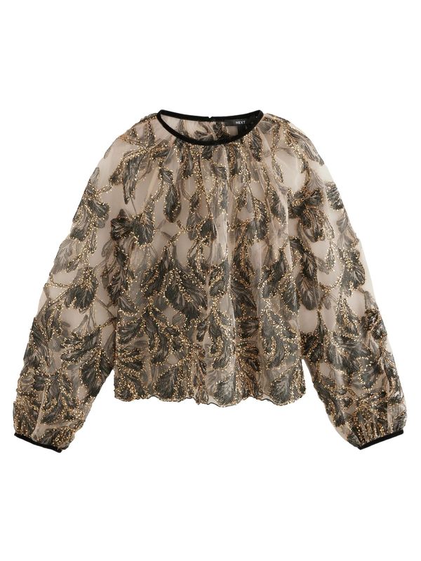 Next Next Bluza  zlatna / miks boja