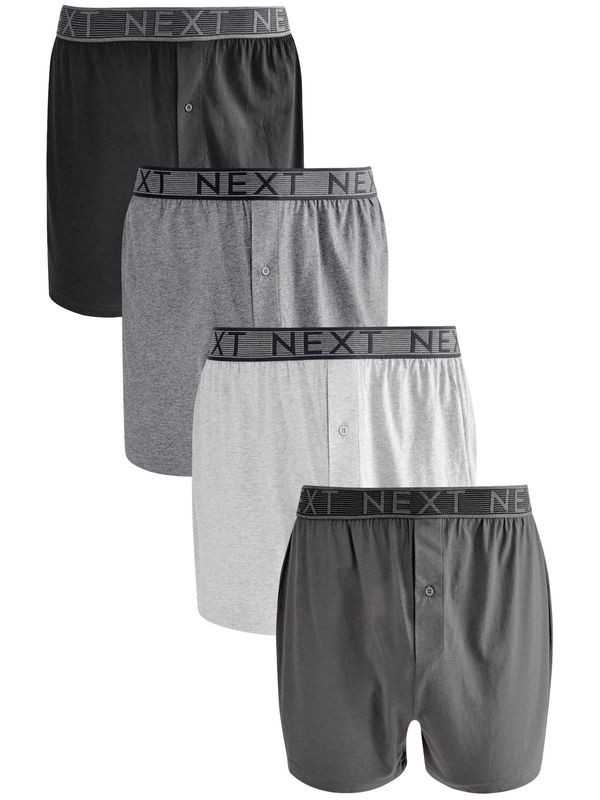 Next Next Bokserice  antracit siva / svijetlosiva / tamo siva / siva melange