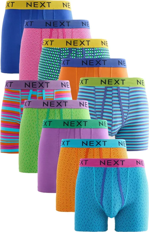 Next Next Bokserice  azur / limeta / ljubičasta / narančasta / roza