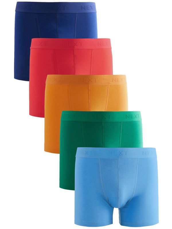 Next Next Bokserice  azur / ultra morsko plava / narančasto žuta / zelena / svijetlo crvena