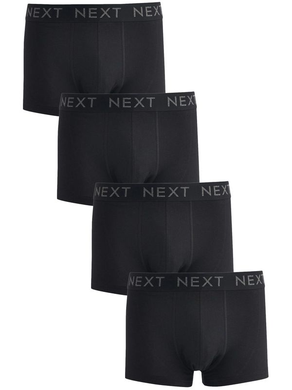 Next Next Bokserice  bazalt siva / crna