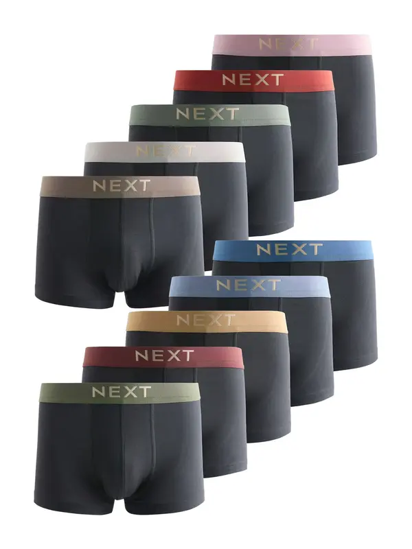 Next Next Bokserice  miks boja / crna