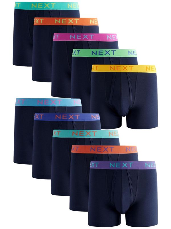 Next Next Bokserice  mornarsko plava / svijetloplava / svijetloljubičasta / narančasta