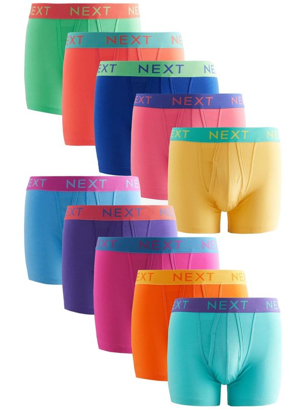 Next Next Bokserice  plava / azur / plavi traper / tamno ljubičasta / tamno narančasta / krvavo crvena