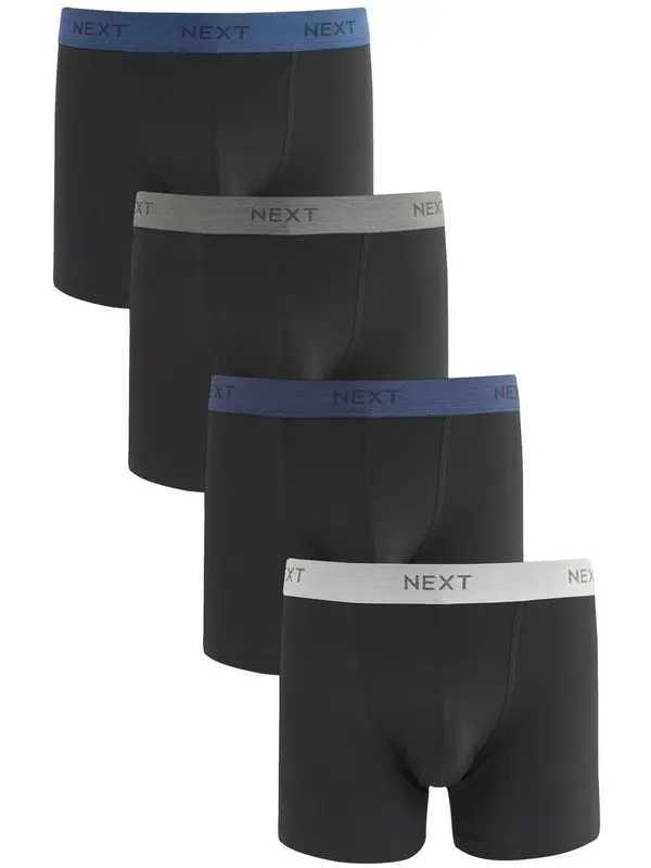 Next Next Bokserice  plava / siva / svijetlosiva / crna