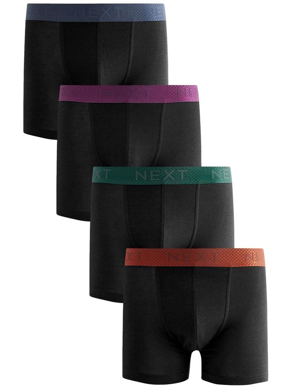 Next Next Bokserice  plava / smeđa / tamno zelena / crvena ljubičasta / crna