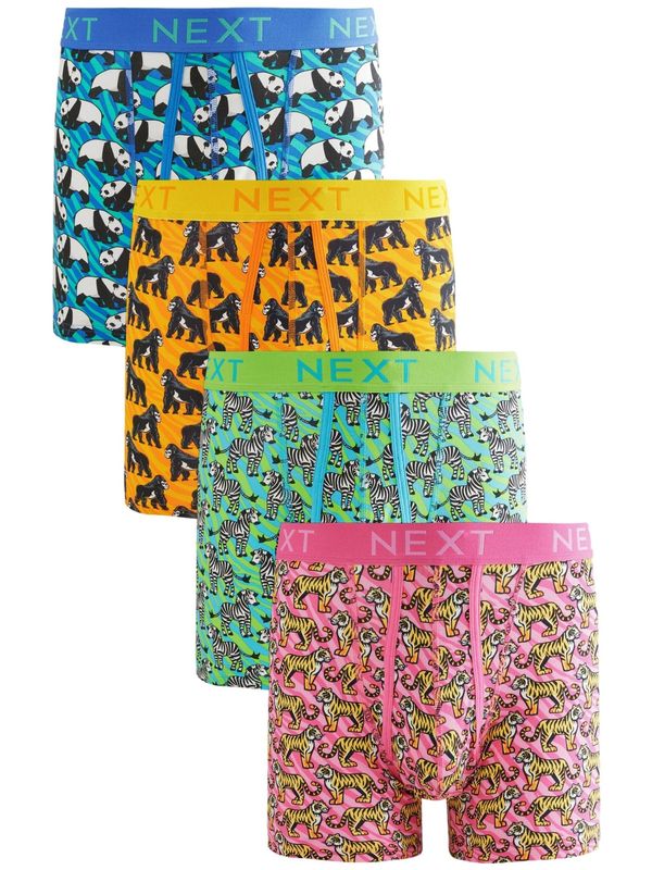 Next Next Bokserice  plava / žuta / zelena / roza