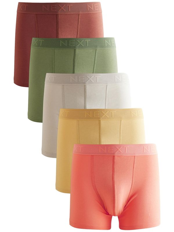 Next Next Bokserice  senf / svijetlosiva / maslinasta / losos / trešnja crvena