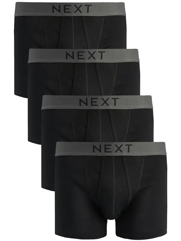 Next Next Bokserice  siva / crna