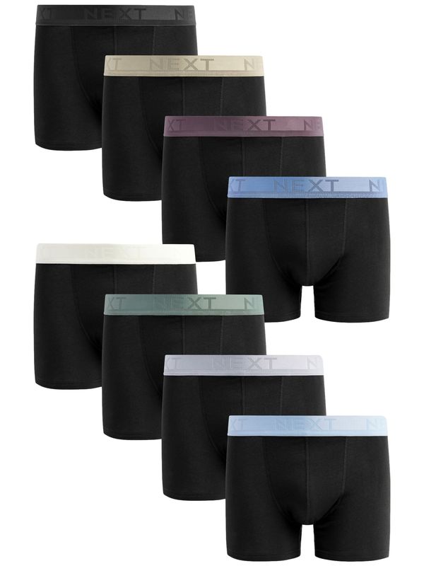 Next Next Bokserice  svijetloplava / menta / ljubičasta / crna