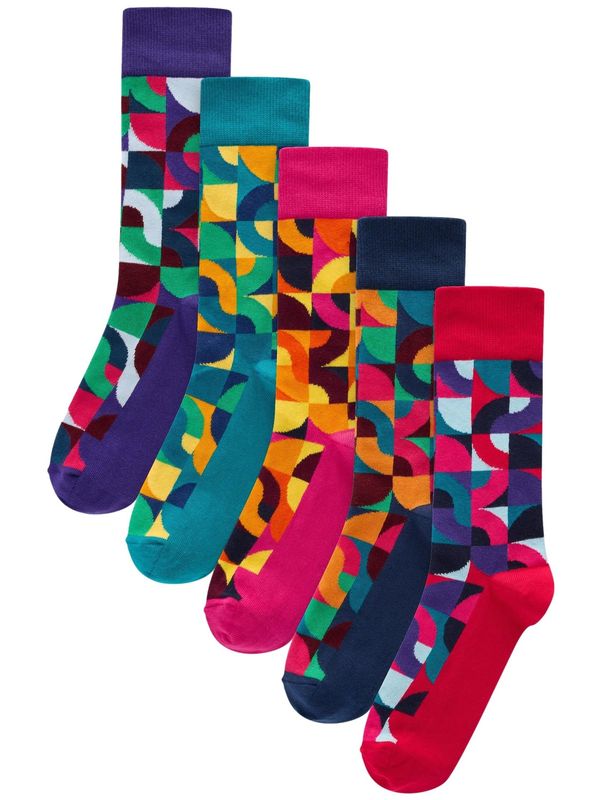 Next Next Čarape  indigo / noćno plava / petrol / narančasta / crvena / jarko crvena